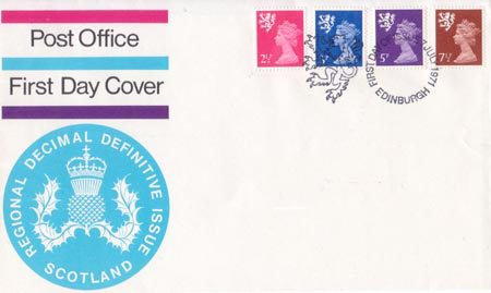 First Day Cover from Collect GB Stamps