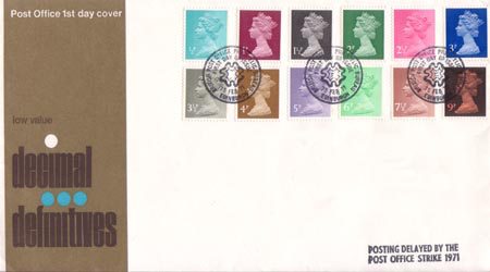 First Day Cover from Collect GB Stamps