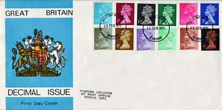 1971 Other First Day Cover from Collect GB Stamps