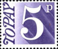 Decimal to Pay 5p Stamp (1971) Violet