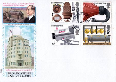 1972 Other First Day Cover from Collect GB Stamps