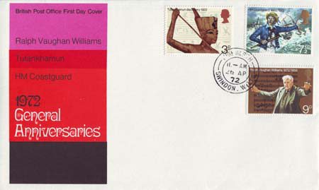 1972 Commemortaive First Day Cover from Collect GB Stamps