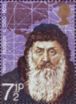 British Polar Explorers 7.5p Stamp (1972) Henry Hudson