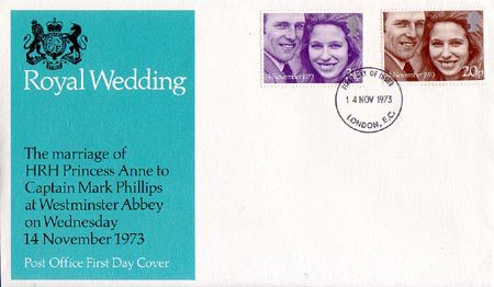 1973 Commemortaive First Day Cover from Collect GB Stamps
