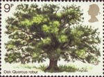 British Trees (1st Issue) - The Oak 1973