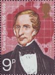 British Explorers 9p Stamp (1973) Charles Sturt