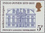 Inigo Jones - 400th Anniversary 5p Stamp (1973) Prince's Lodging, Newmarket
