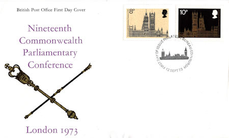 1973 Commemortaive First Day Cover from Collect GB Stamps