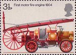 Fire Service 3.5p Stamp (1974) First Motor Fire-engine, 1904