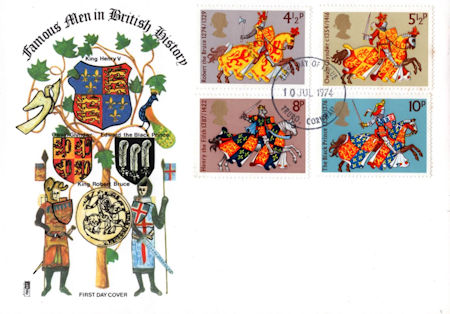 1974 Other First Day Cover from Collect GB Stamps