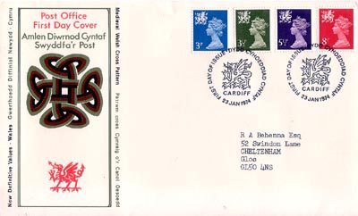 Regional Decimal Definitive - Wales 1974