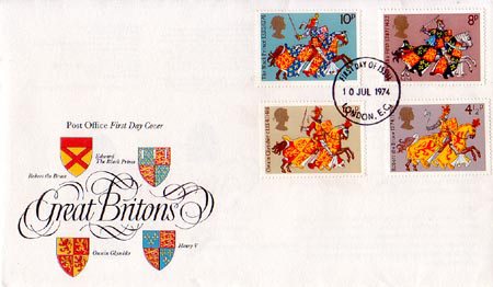 1974 Commemortaive First Day Cover from Collect GB Stamps