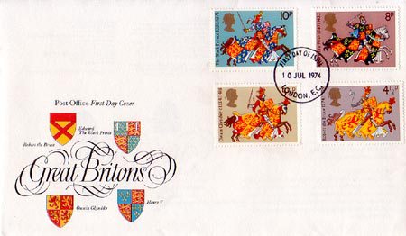 First Day Cover from Collect GB Stamps