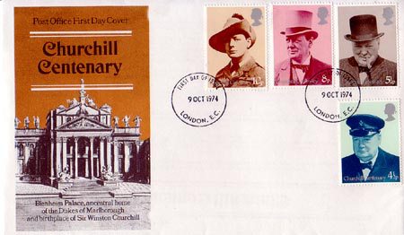 1974 Commemortaive First Day Cover from Collect GB Stamps