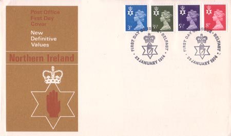 1974 Regional First Day Cover from Collect GB Stamps