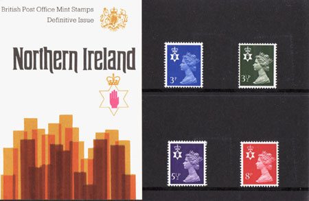 Regional Definitive - Northern Ireland - (1974) Regional Definitive - Northern Ireland