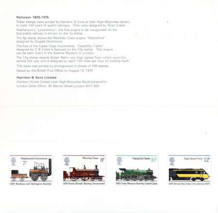 Railways 1825-1975 (1975)