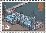 62nd Inter-Parliamentary Union Conference 12p Stamp (1975) Palace of Westminster
