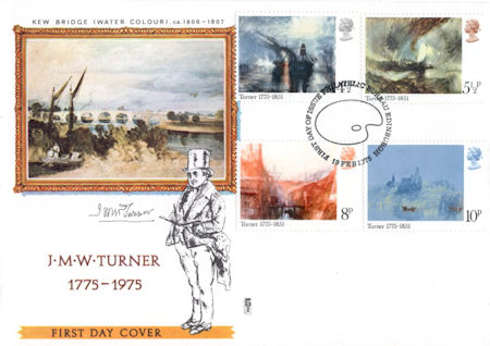 Birth Bicentenary of J.M.W. Turner (painter) (1975)