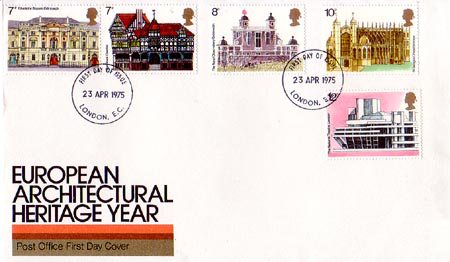 1975 Commemortaive First Day Cover from Collect GB Stamps