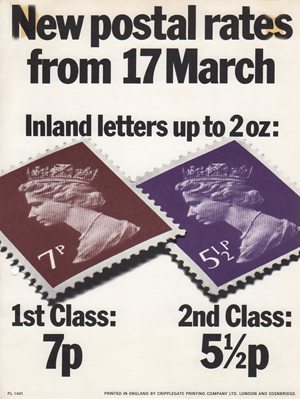 Royal Mail A4 Posters from Collect GB Stamps