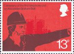 The Telephone 13p Stamp (1976) Industrialist