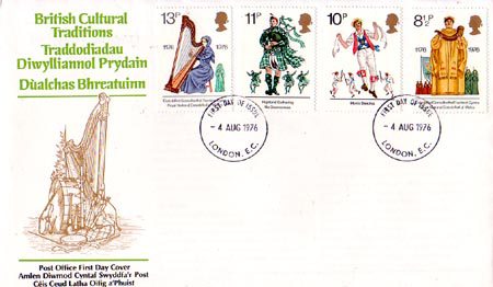 1976 Commemortaive First Day Cover from Collect GB Stamps