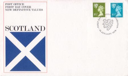 First Day Cover from Collect GB Stamps