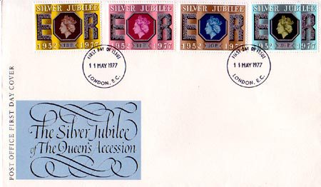 1977 Commemortaive First Day Cover from Collect GB Stamps