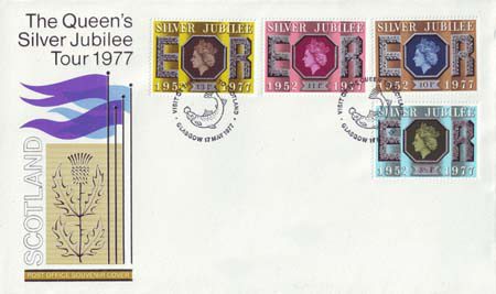 1977 Commemortaive First Day Cover from Collect GB Stamps