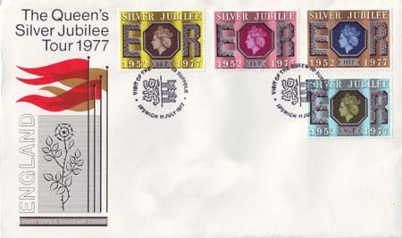 1977 Commemortaive First Day Cover from Collect GB Stamps