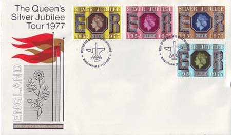 1977 Commemortaive First Day Cover from Collect GB Stamps