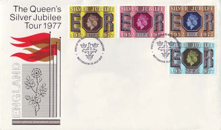 1977 Commemortaive First Day Cover from Collect GB Stamps