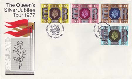 1977 Commemortaive First Day Cover from Collect GB Stamps