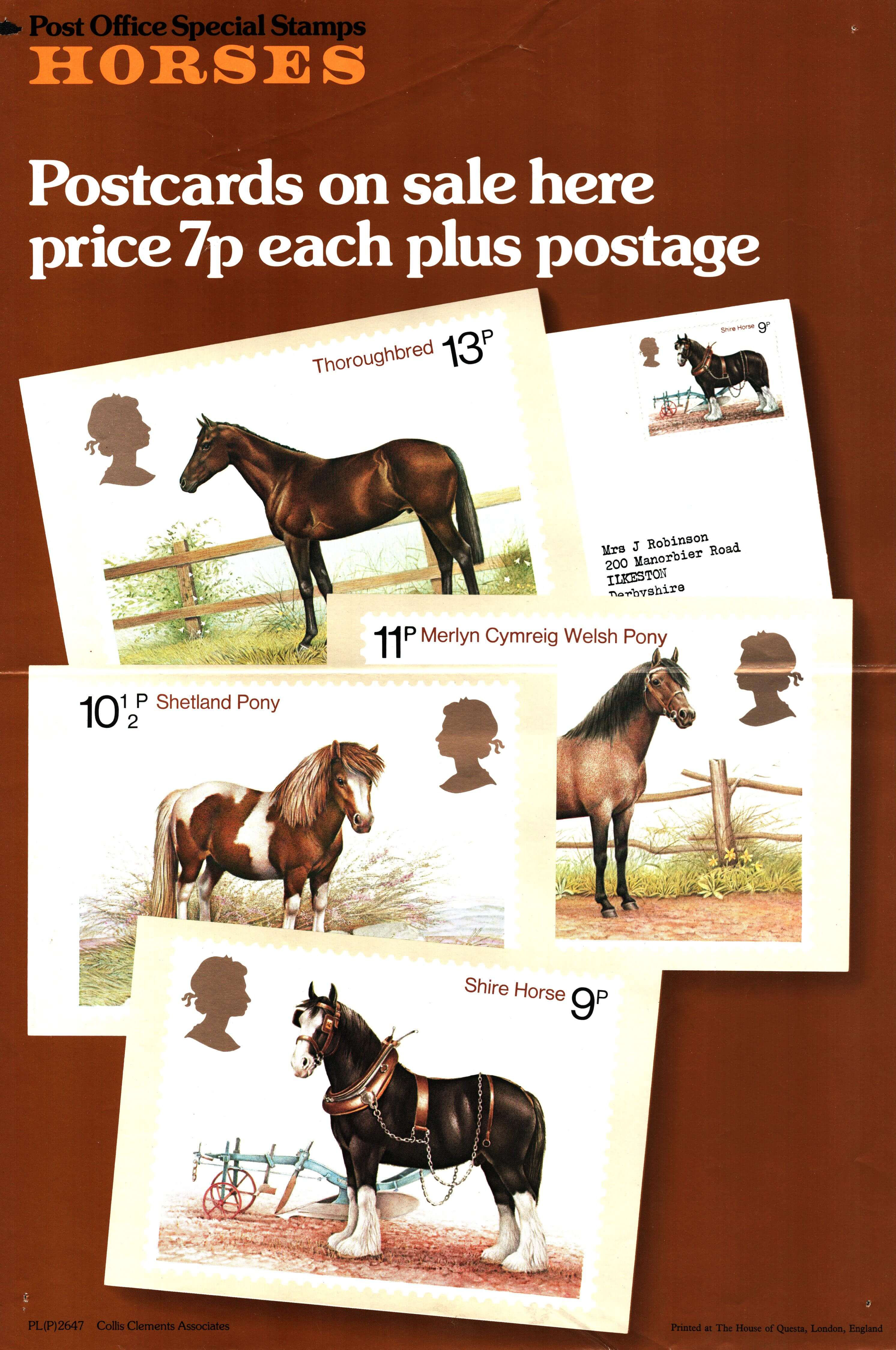 Wooden Stamp Set-Horses, 1 count - Harris Teeter