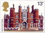 British Architecture (Historic Buildings) 13p Stamp (1978) Hampton Court Palace