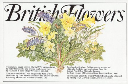 Reverse for Briitsh Flowers