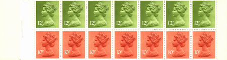 GB Booklets from Collect GB Stamps