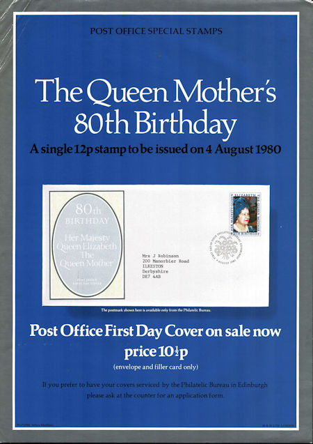 Royal Mail Poster from Collect GB Stamps