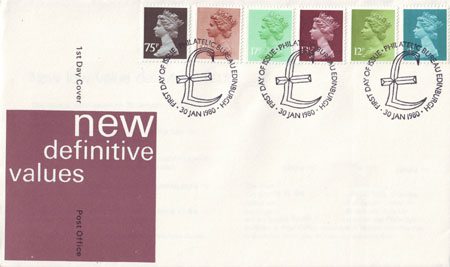 1980 Definitive First Day Cover from Collect GB Stamps