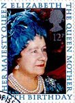 80th Birthday of Queen Elizabeth the Queen Mother 12p Stamp (1980) Queen Elizabeth the Queen Mother