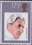British Conductors 17.5p Stamp (1980) Sir John Barbirolli