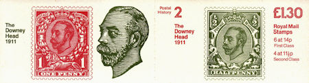 GB Booklets from Collect GB Stamps