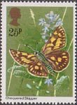 Butterflies 25p Stamp (1981) Carteroephalus palaemon