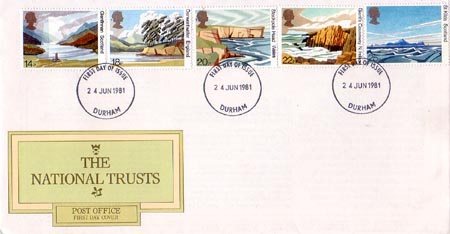 First Day Cover from Collect GB Stamps