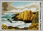 The National Trusts 22p Stamp (1981) Giant's Causeway, N. Ireland