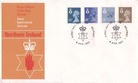 1981 Definitive First Day Cover from Collect GB Stamps