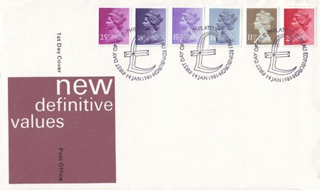 First Day Cover from Collect GB Stamps