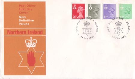 Regional Decimal Definitive - Northern Ireland 1982