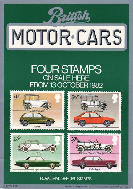 Royal Mail A4 Posters from Collect GB Stamps